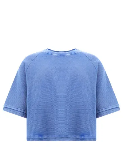 Pdf Channel Waffle T-shirt In Lightblue