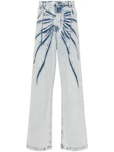 Pdf Halbhohe Jeans In Blau