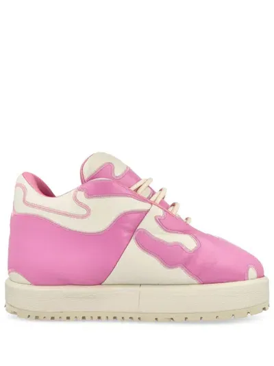 Pdf Nuvola Mercury Pelle Leather Sneakers In Pink