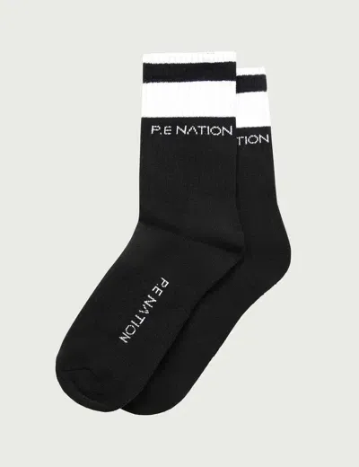 P.e Nation Homage Sock In Black