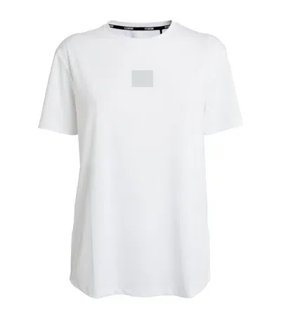 P.e Nation P. E Nation Airform Crossover Logo T-shirt In White