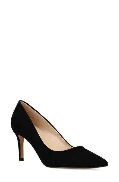 Pelle Moda Lizel 2 Pointed Toe Pump In Black