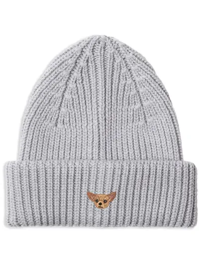 Pelo Foundation Chihuahua Beanie Hat In Grey