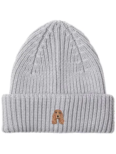 Pelo Foundation Cocker Beanie Hat In Grey