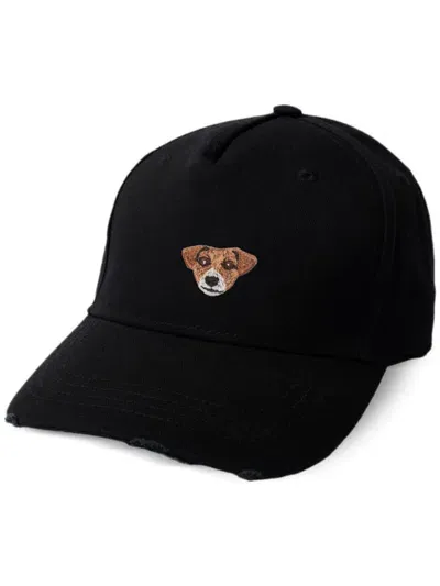 Pelo Foundation Jack Russell Cap In Black