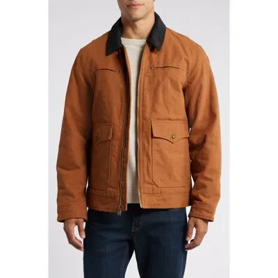 Pendleton Carson City Canvas Barn Coat In Whiskey