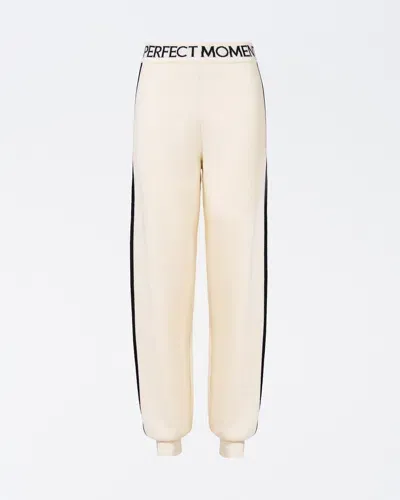 Perfect Moment La Tour Merino Wool Jogger Pant In White