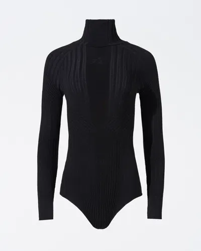 Perfect Moment Seamless Bodysuit L In Black