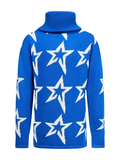 Perfect Moment Kids' Star Dust Sweater In Blue