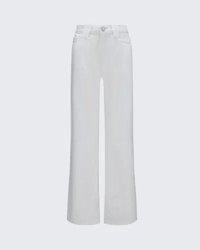 Perfect Moment Low-rise Wide-leg Jeans In White