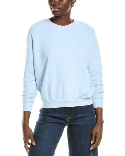 Perfectwhitetee Fleece Shrunken Sweatshirt In Blue