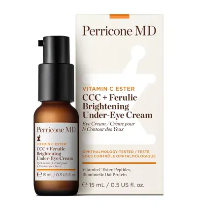 Perricone Md Ccc+ Ferulic Brightening Under-eye Cream In White