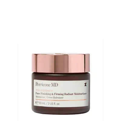 Perricone Md High Potency Face Finishing & Firming Radiant Moisturiser Limited Edition 59ml In White