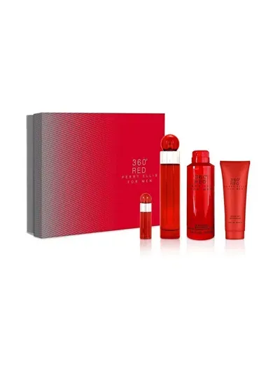 Perry Ellis 360 Red For Men Gift Set In Assorted,red