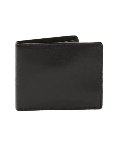 Perry Ellis Men's Gramercy Super Slim Wallet In Black