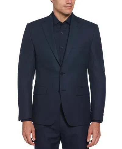 Perry Ellis Men's Performance Stretch Notched Lapel Suit Jacket In Blue,charcoal