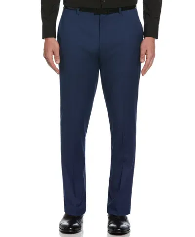 Perry Ellis Men's Slim Fit Solid Stretch Suit Pant In Blue