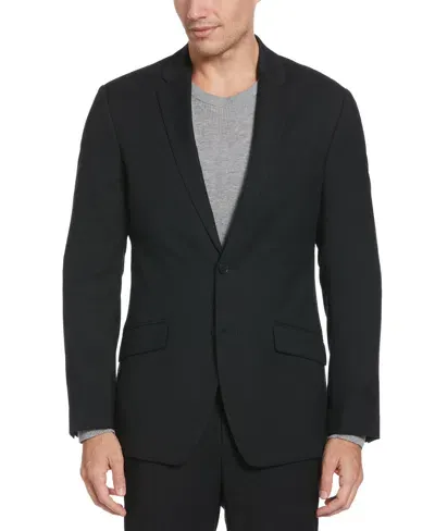 Perry Ellis Men's Slim Fit Washable Suit Jacket In Black