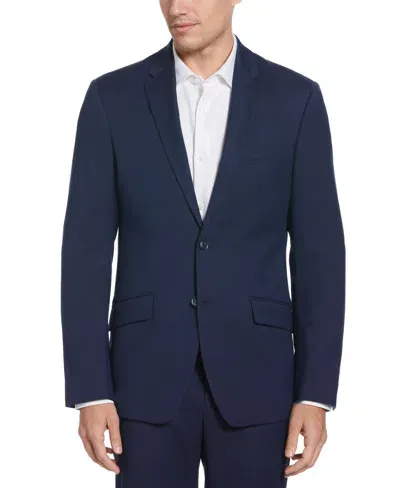 Perry Ellis Men's Slim Fit Washable Suit Jacket In Deep Navy,blue