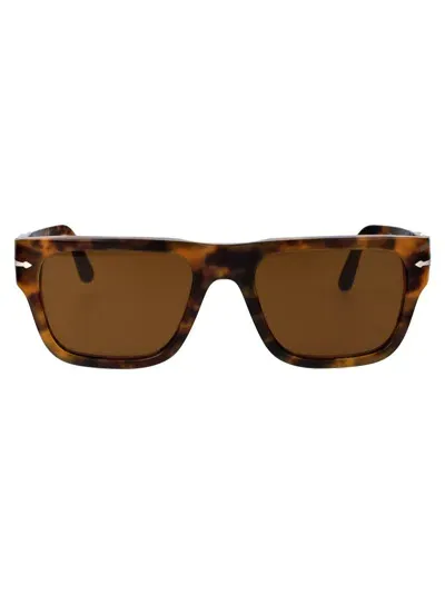 Persol Sunglasses In 121033 Brown Havana