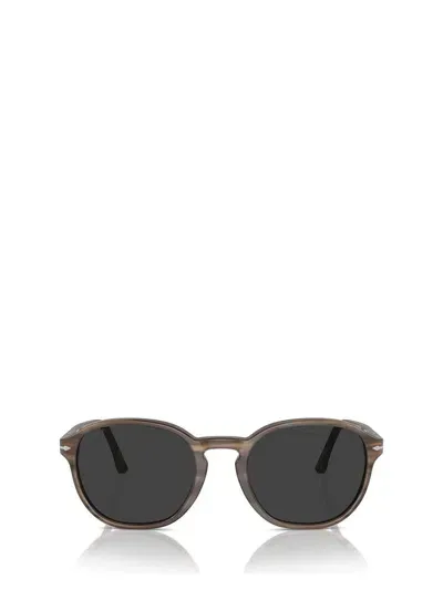 Persol Sunglasses In Striped Brown