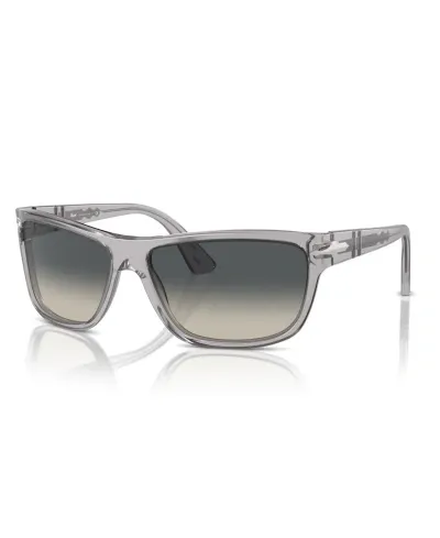 Persol Unisex Sunglasses, Po3342s In Light Grey Gradient Dark Grey