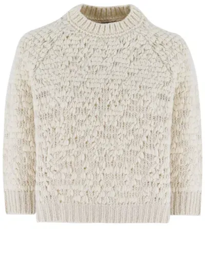 Peserico Jumper In Bianco