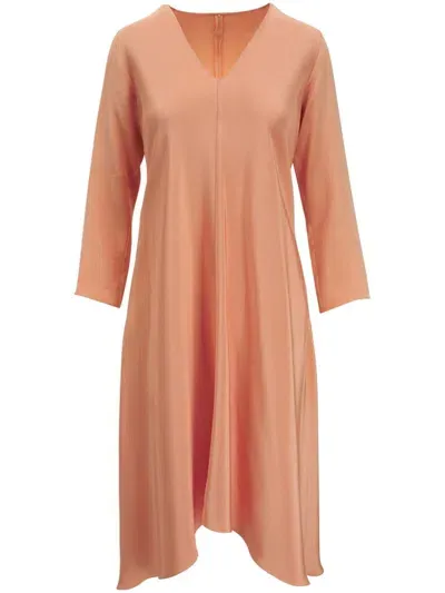 Peter Cohen Byrd Dress In Orange