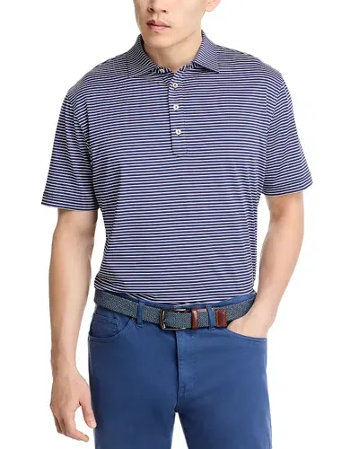 Peter Millar Chatham Performance Jersey Polo In Navy