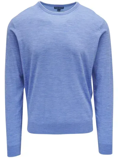 Peter Millar Crew-neck Jumper In Blue