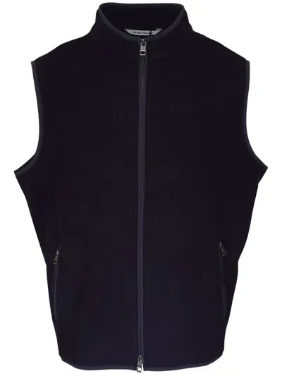 Peter Millar Crown Flex Vest In Blue