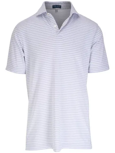 Peter Millar Drum Performance Poloshirt In Blau