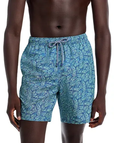 Peter Millar Tropical Shade Stretch Printed 7 Swim Trunks In Summer