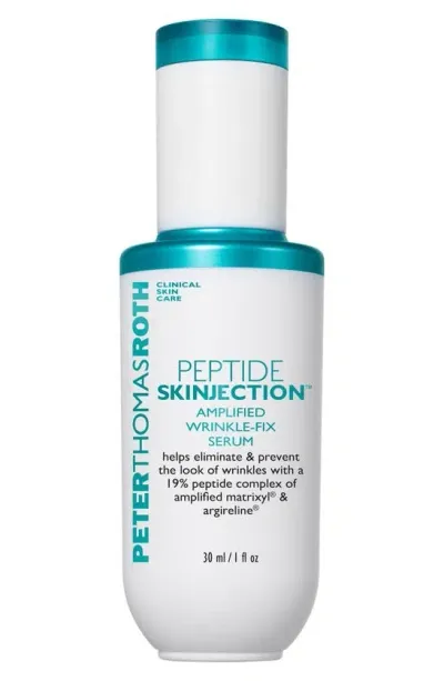 Peter Thomas Roth Peptide Skinjection Amplified Wrinkle-fix Refillable Serum In White