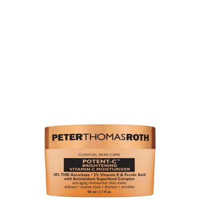 Peter Thomas Roth Potent-c Brightening Vitamin C Moisturiser 50ml In White