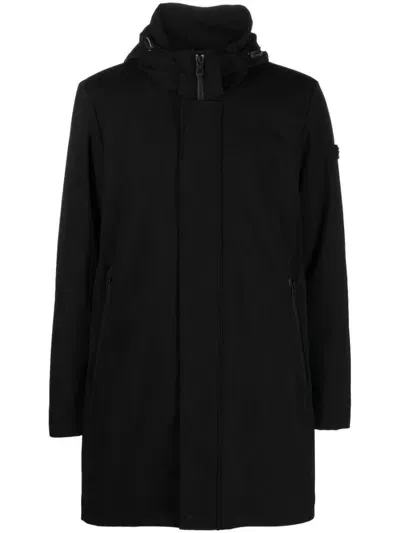 Peuterey Albali Kp 01 Raincoat In Black