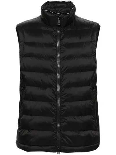 Peuterey Logo-patch Gilet In Black