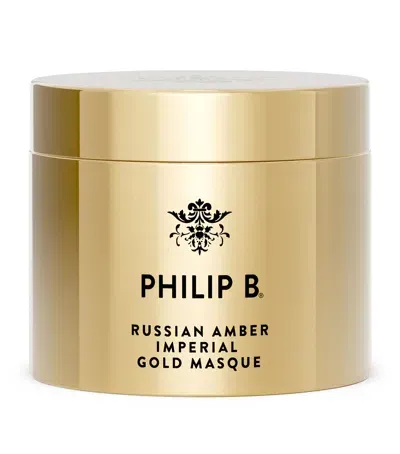 Philip B Russian Amber Imperial Gold Masque In White