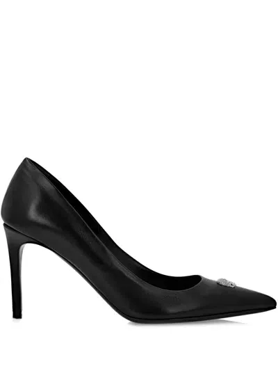 Philipp Plein 80mm Decollete Pumps In Black