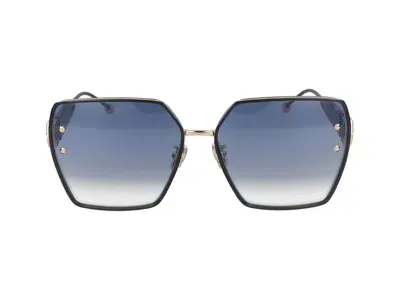 Philipp Plein Eyewear Geometric Frame Sunglasses In Multi