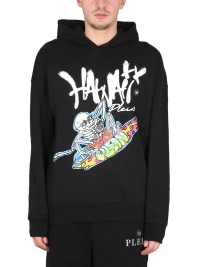 Philipp Plein Hoodie In Black