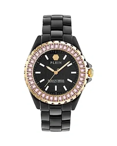 Philipp Plein Women's Heaven Black Ceramic Bracelet Watch 38mm