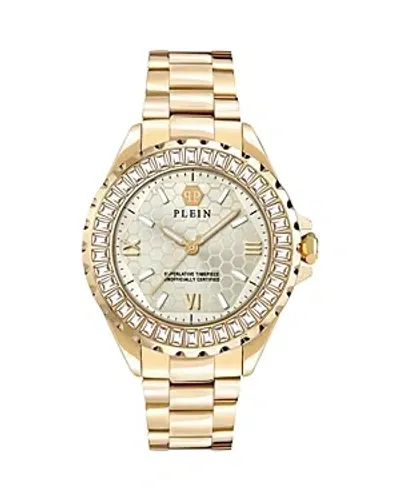 Philipp Plein Heaven Crystal-embellished 38mm In Gold