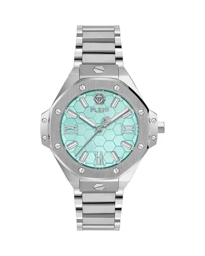 Philipp Plein Plein Lady Royal Watch, 39mm In Blue/silver