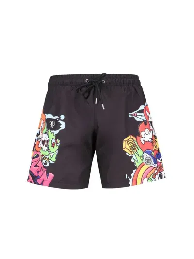 Philipp Plein Sea Clothing In Black