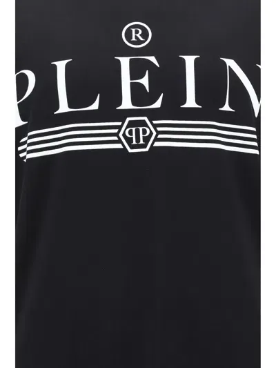 Philipp Plein T-shirt Round Neck Ss In Black