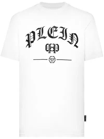 Philipp Plein Tattoo T-shirt In White