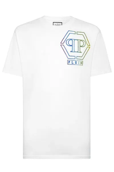 Philipp Plein T-shirt  Herren Farbe Weiss In White