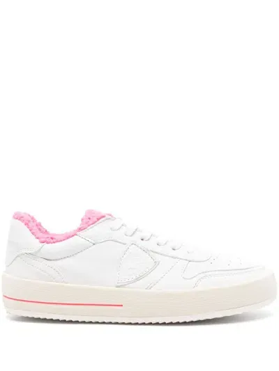 Philippe Model Paris Nice Sneakers In White