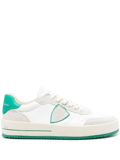 Philippe Model Paris Nice Sneakers In White